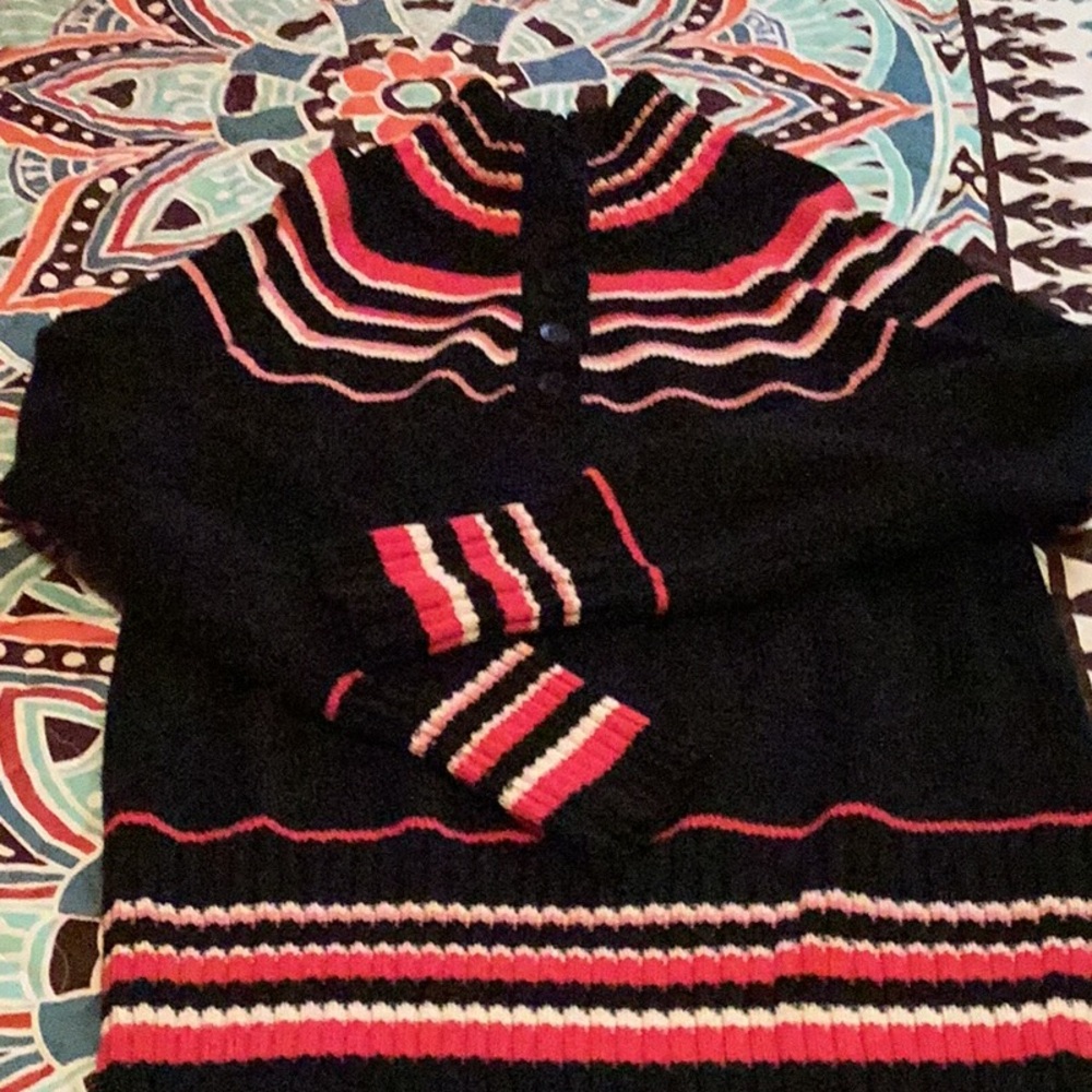 Ladies mock turtleneck sweater reduced